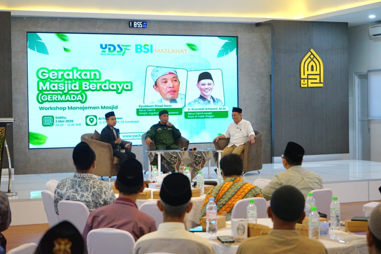 Dorong Masjid Berdaya melalui Pelatihan Takmir se Jatim
