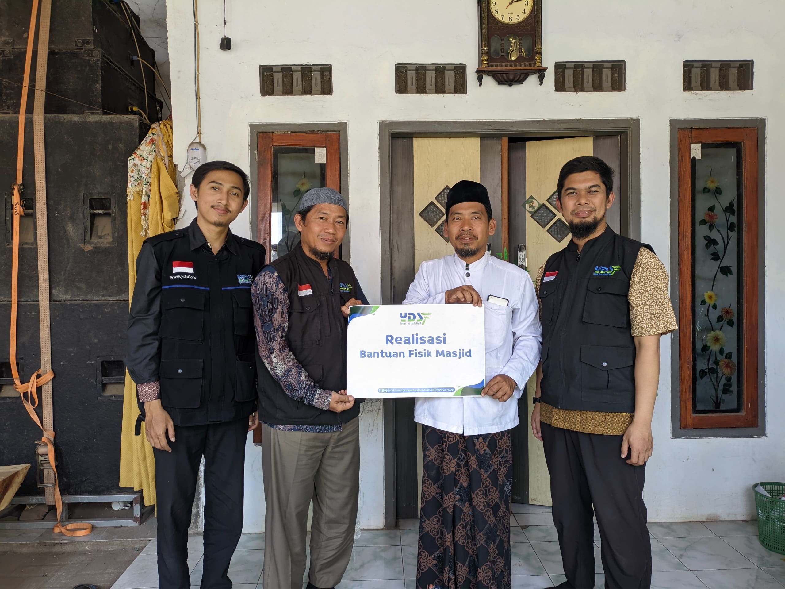 Bantuan Pembangunan Masjid, Perkuat Sarana Ibadah Warga Desa