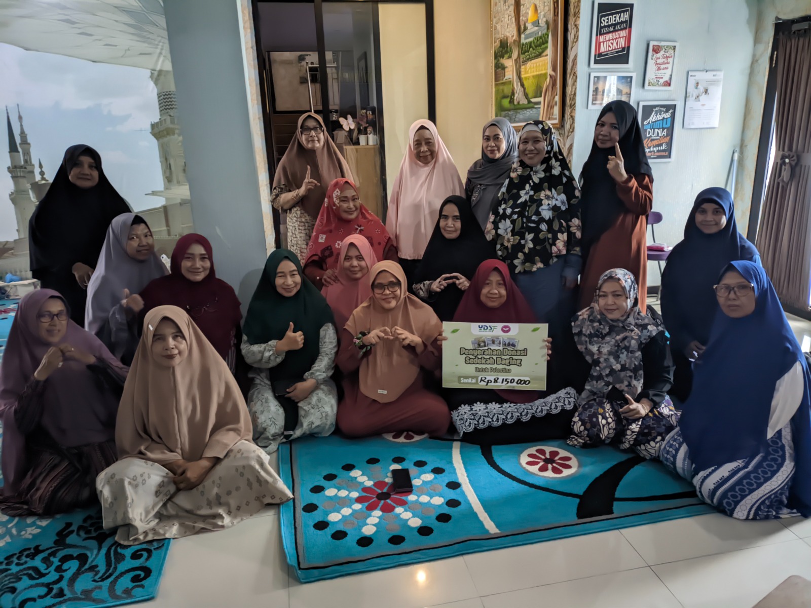 Momen Iduladha, YDSF Kembali Terima Donasi Sedekah Daging untuk Palestina