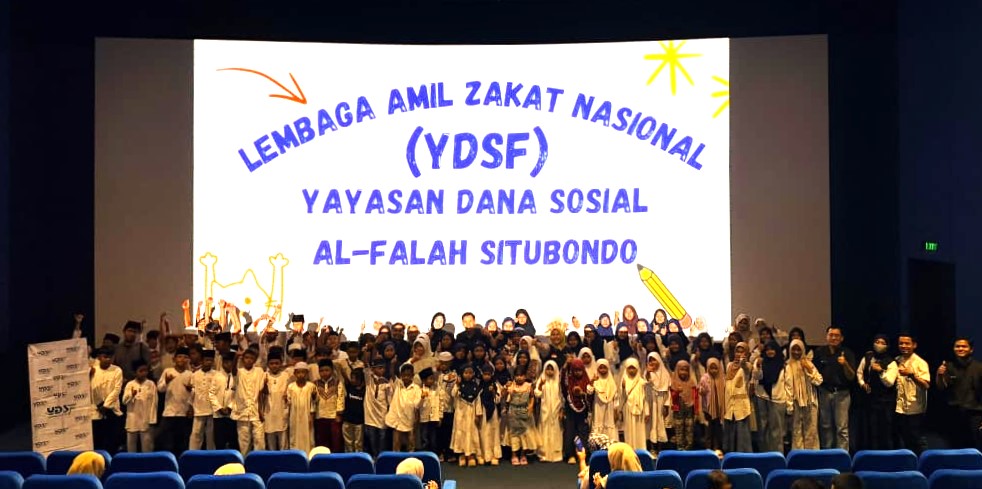 Bahagiakan 100 Anak Yatim di Situbondo Lewat Nonton Bareng Film Inspiratif
