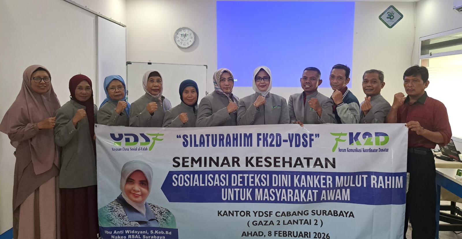 YDSF dan FK2D Gelar Seminar Deteksi Dini Kanker Serviks