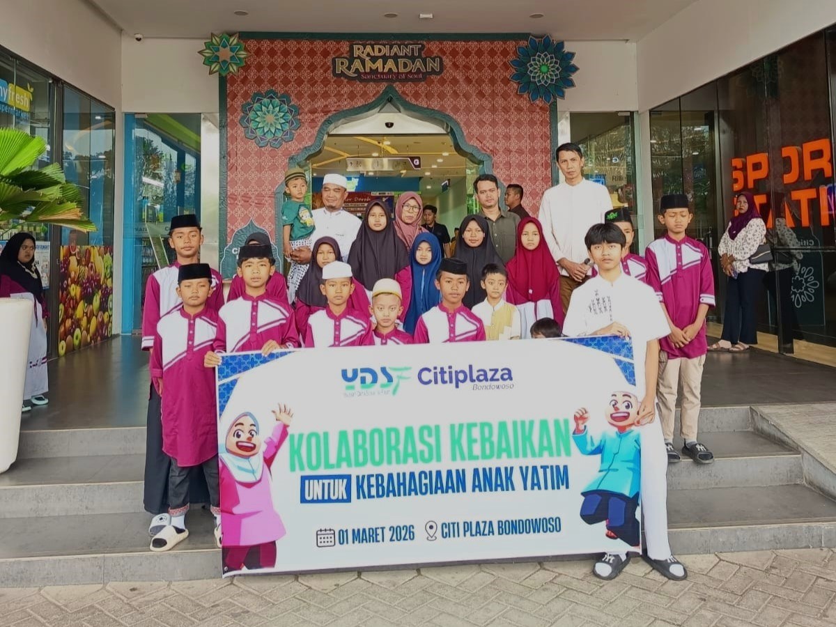 Belanja Ceria Bersama Yatim di Bondowoso