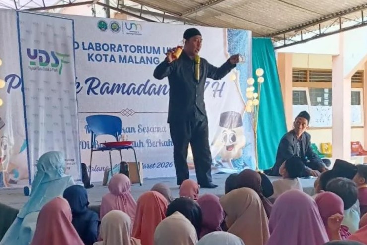Pesulap Hijrah Meriahkan Pondok Ramadhan SD Lab UM Bersama YDSF