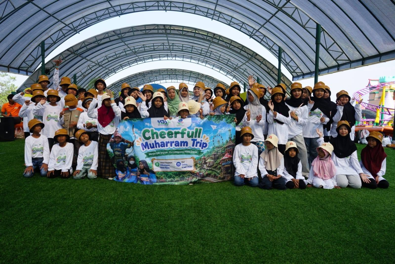 Hadirkan Keceriaan Muharram, YDSF Ajak Puluhan Anak Yatim dan Dhuafa Berpetualang di Mikutopia Batu