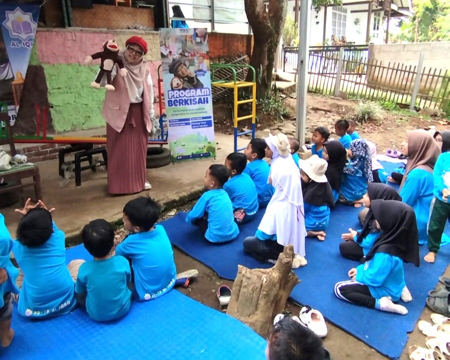 Safari Berkisah Isi Waktu Menunggu Berbuka Anak-Anak Usia Dini di Bandung