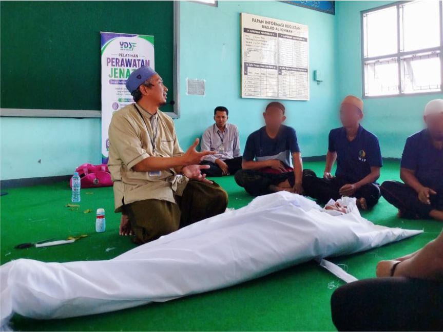 Pelatihan Perawatan Jenazah Bekali Keagamaan Warga Lapas