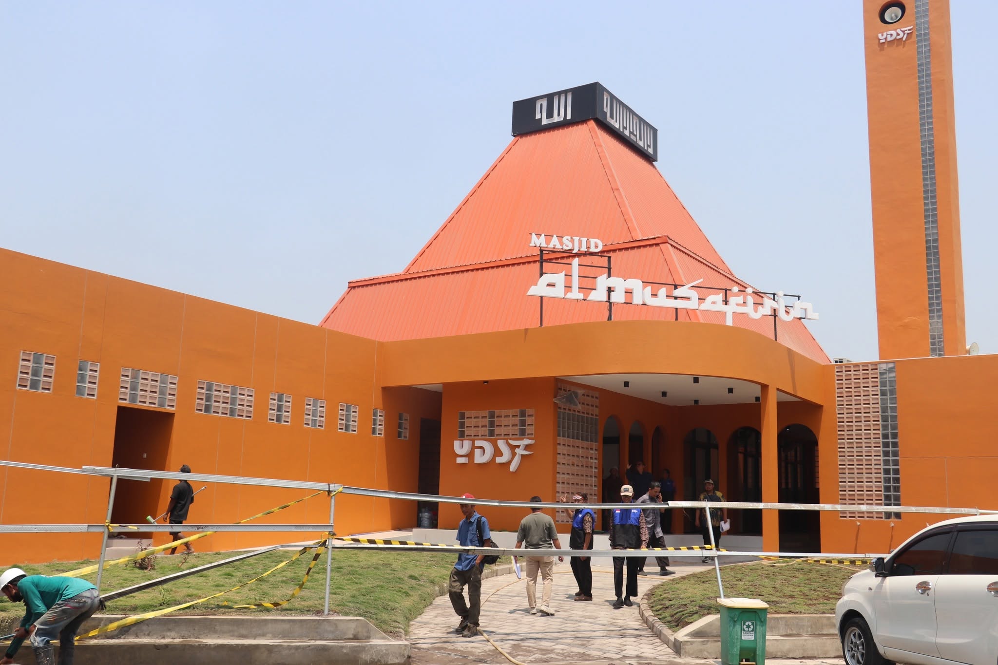Uji Kelayakan Rampung, Masjid Al Musafirin Rest Area Tol Surabaya-Gempol Siap Digunakan