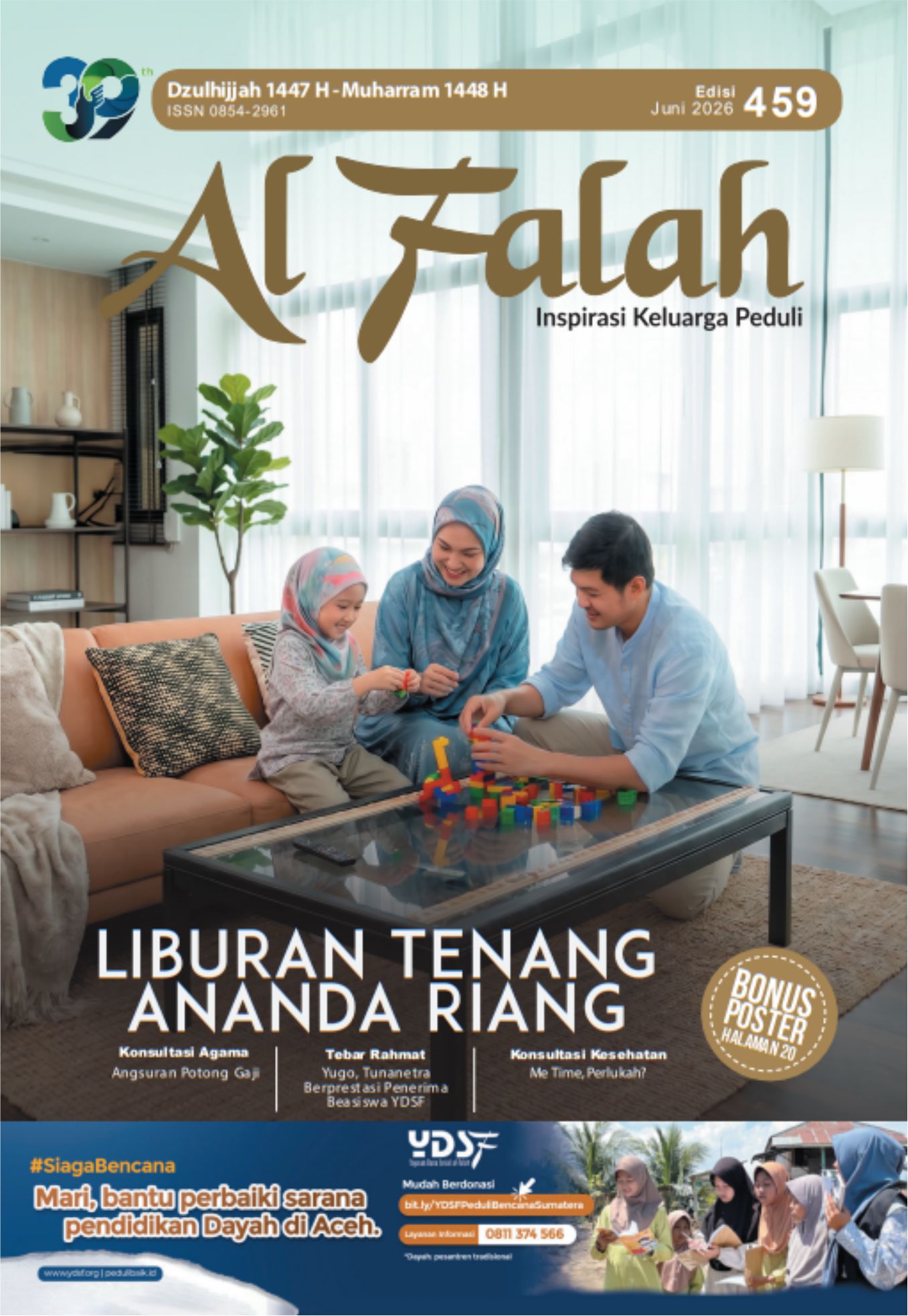 Majalah Donatur Al Falah Edisi 459 - Juni 2026