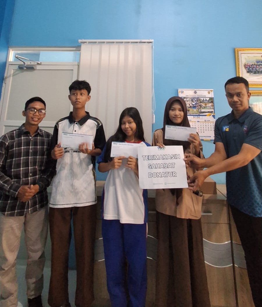 Bantu Lunasi Tunggakan Sekolah Siswa SMK Swadaya Semarang