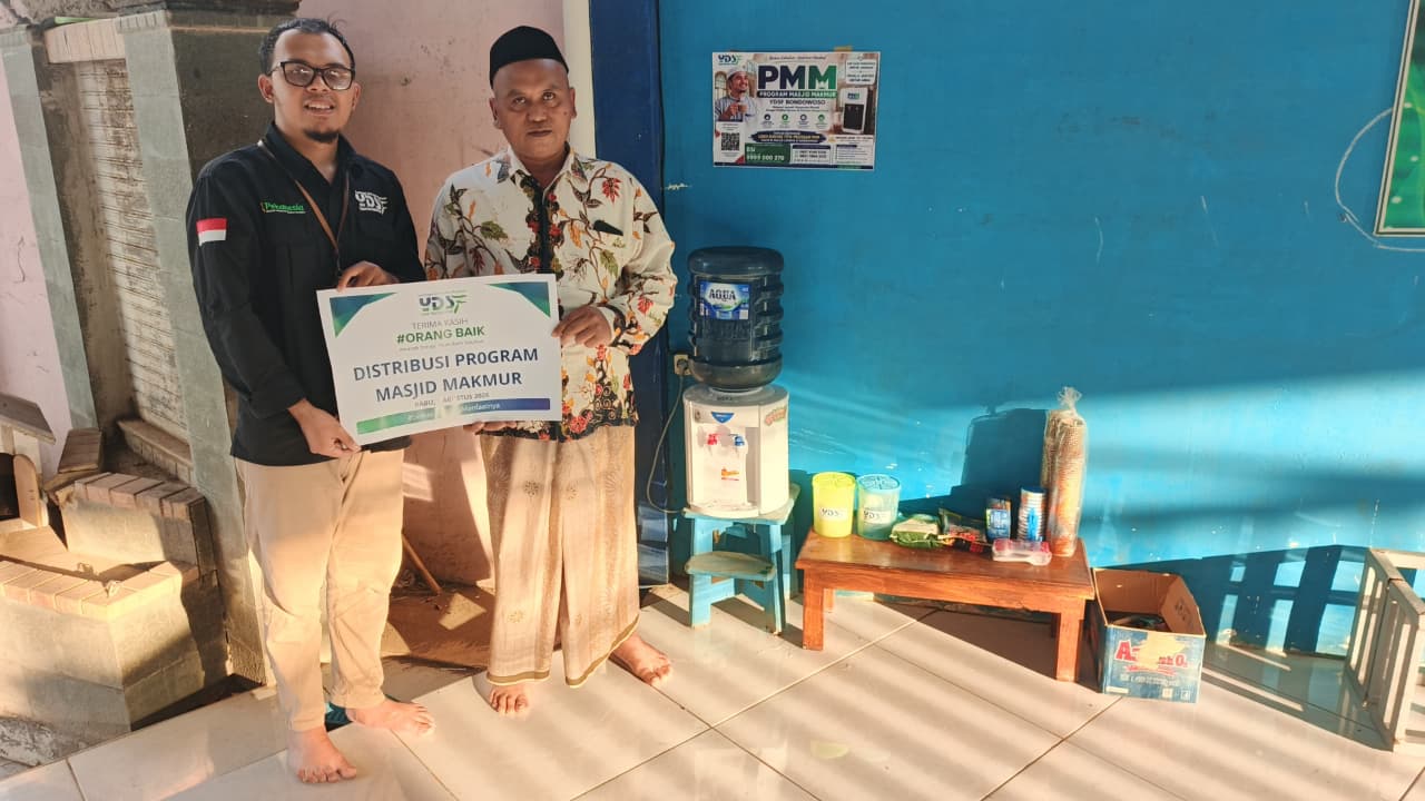 Fasilitas Minum Gratis Perkuat Gerakan Masjid Berdaya di Bondowoso