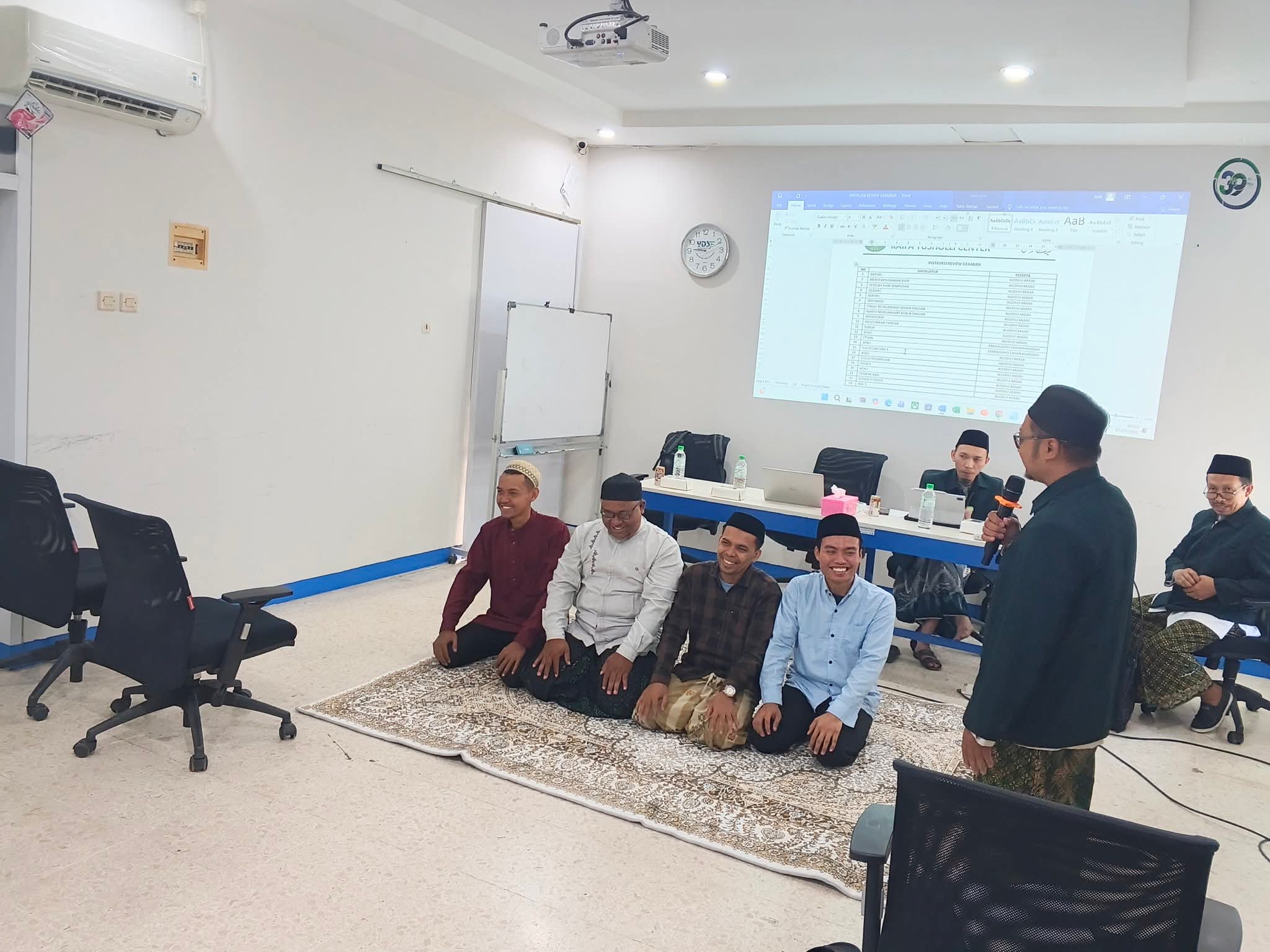 Peserta Kaifa Tusholli Tuntaskan Pelatihan dengan Ujian Praktik Shalat