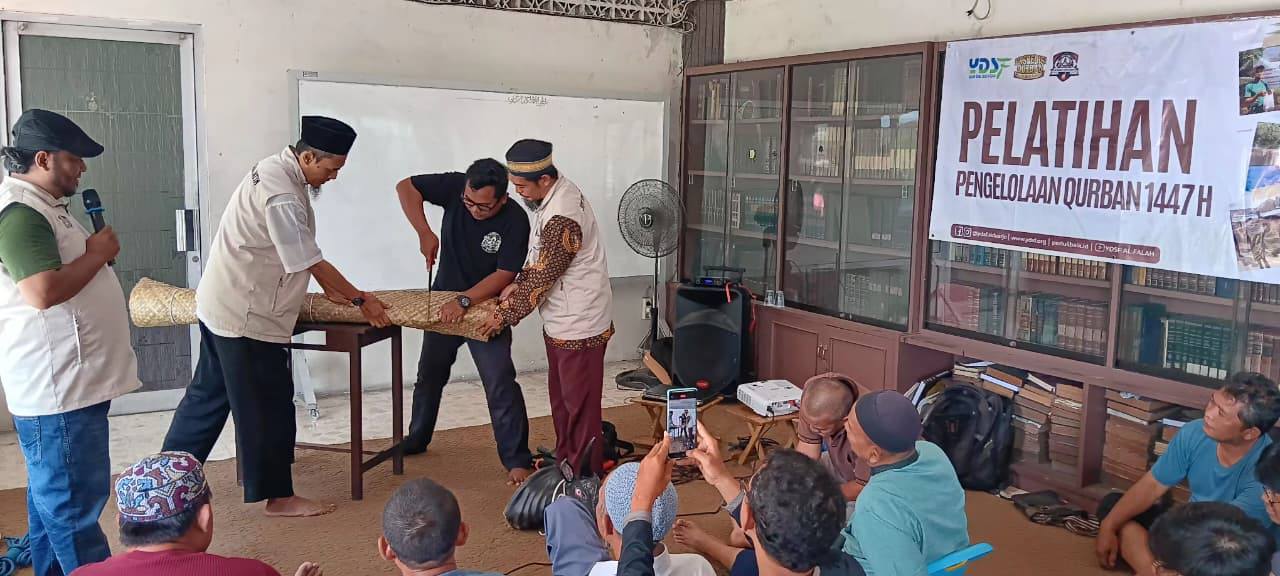 YDSF Siapkan Panitia Qurban Hadapi Iduladha Lewat Pelatihan Juru Sembelih