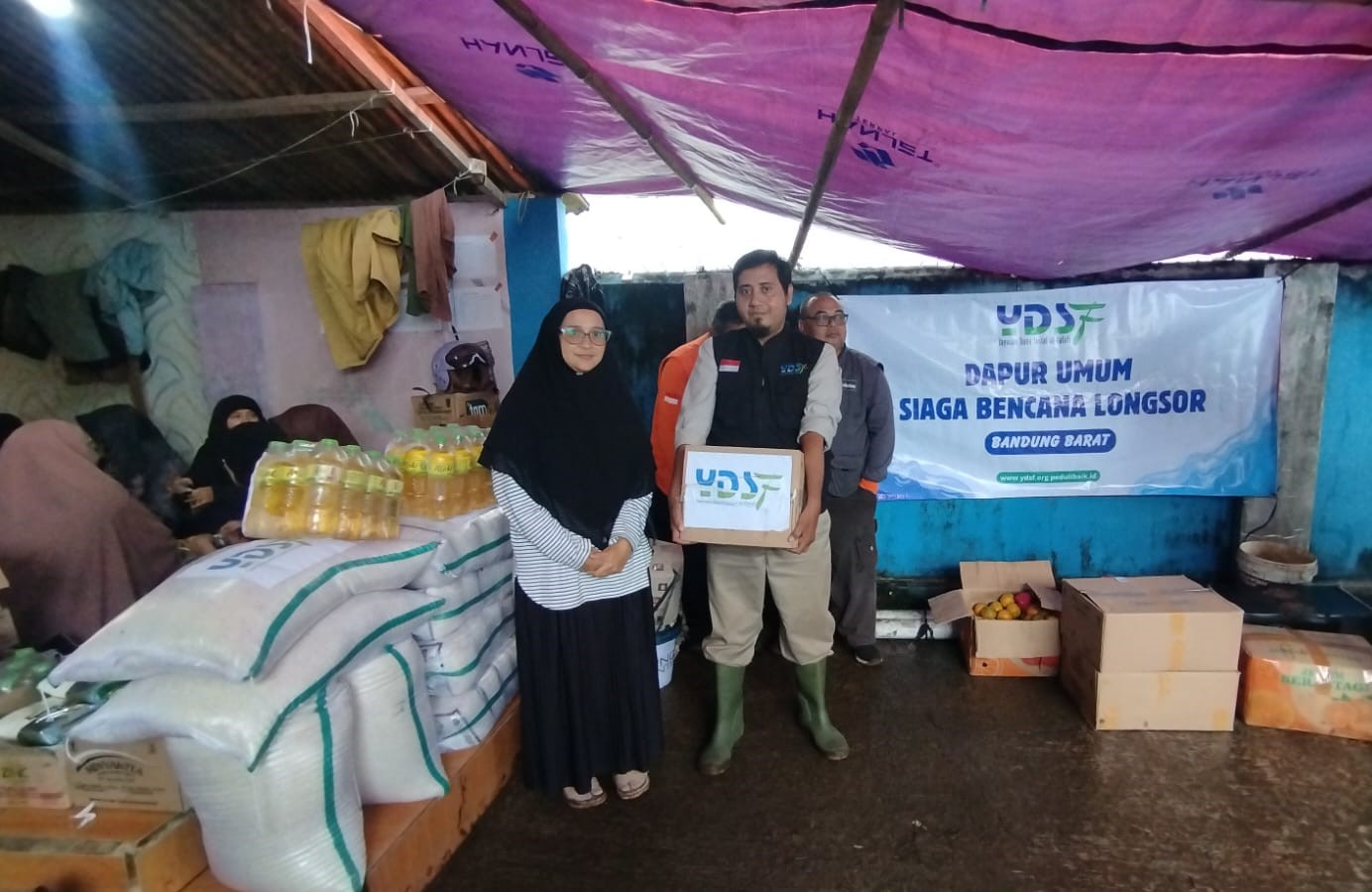 Aksi Kemanusiaan bagi Korban Longsor di Bandung Barat