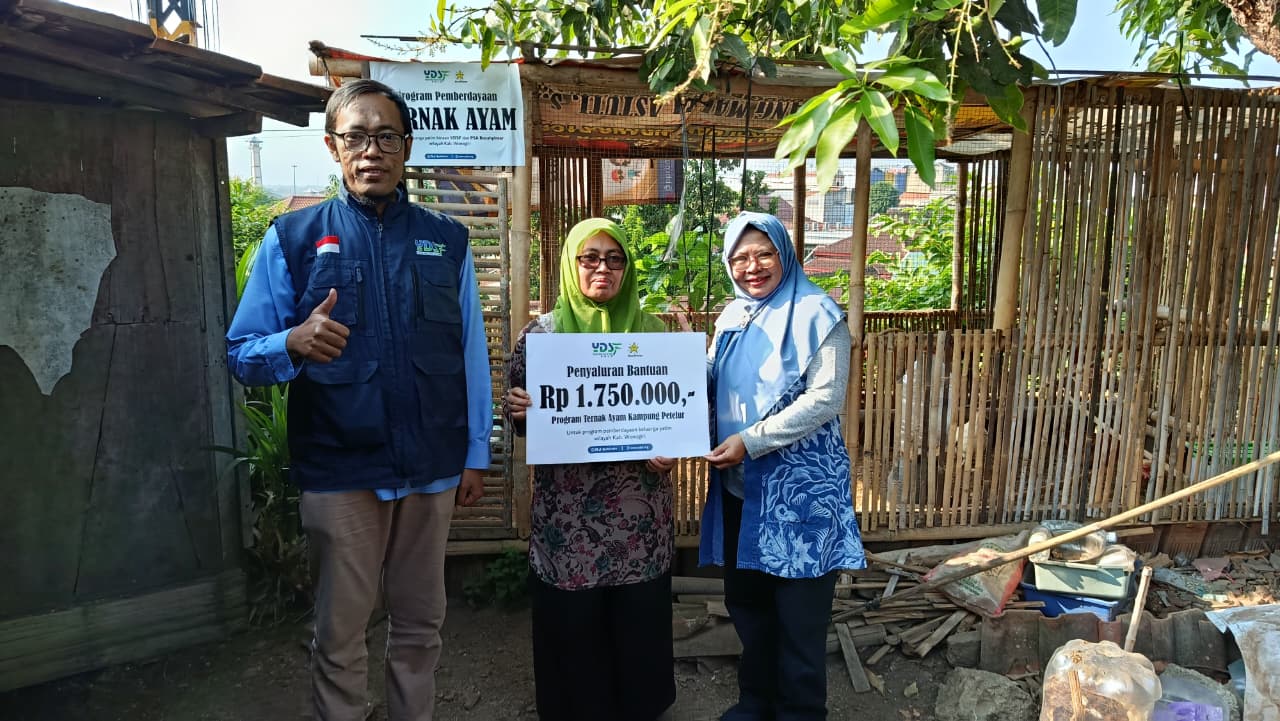 Dorong Kemandirian Ekonomi, YDSF Berdayakan 4 Keluarga Yatim