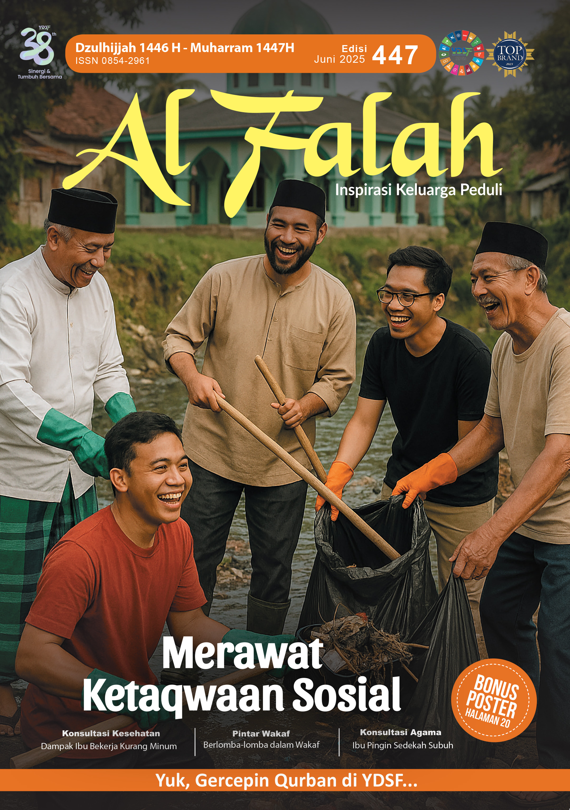 Majalah Donatur Al Falah Edisi 446 - Mei 2025