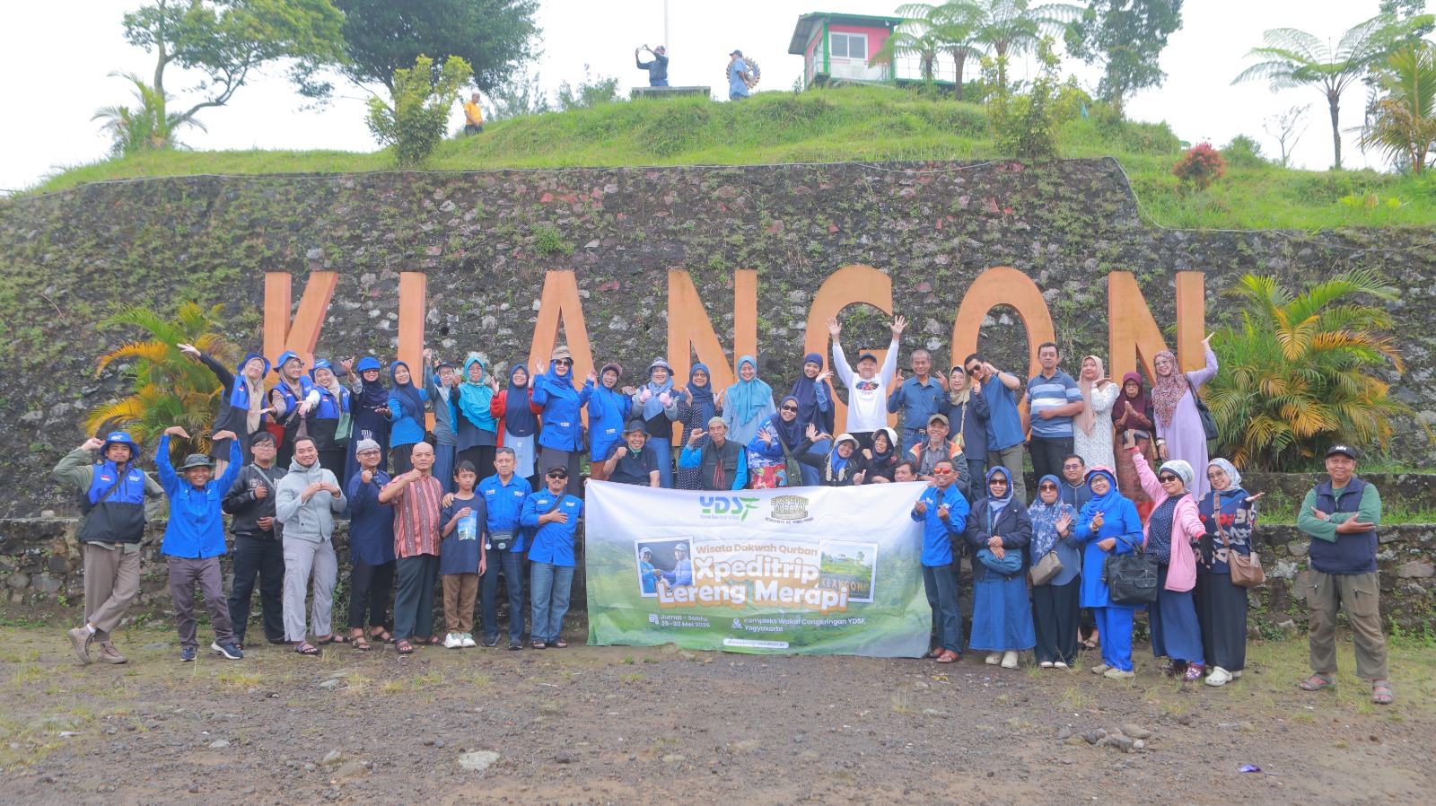 Wisata Dakwah Qurban di Lereng Merapi, YDSF Tebar Berkah Qurban untuk 150 Warga Glagaharjo, Yogyakarta