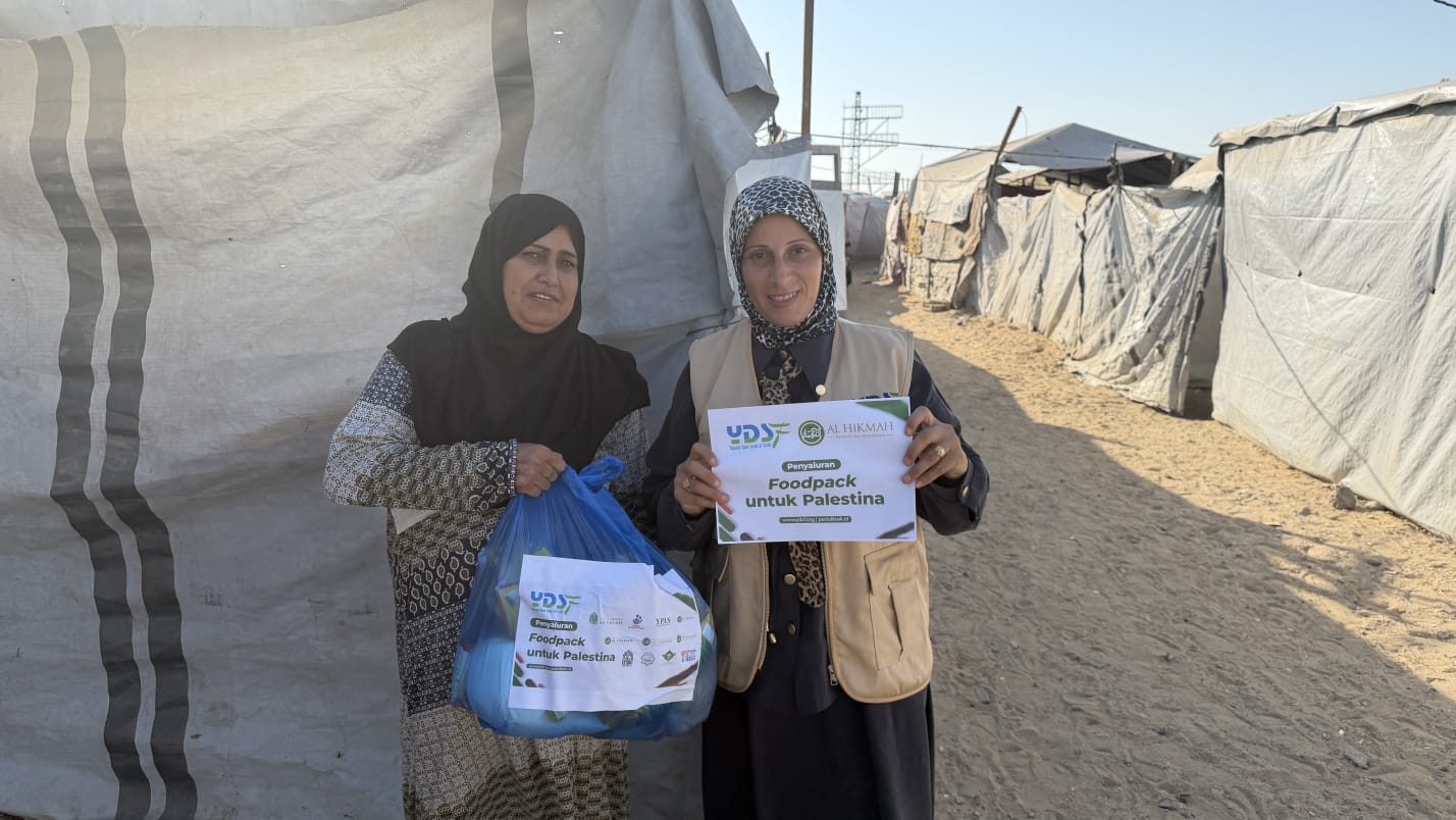 Usai Salurkan 62.000 Liter Air, YDSF Kembali Kirim Bantuan Pangan ke Gaza
